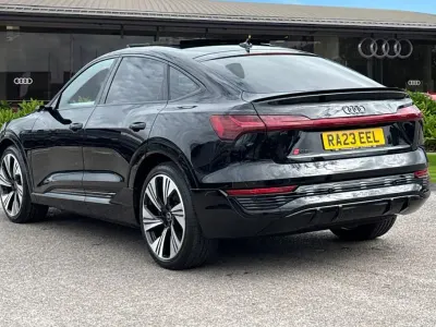 Used Audi e-tron Sportback Sport 230 kW (313 HP) 2023 Black SUV