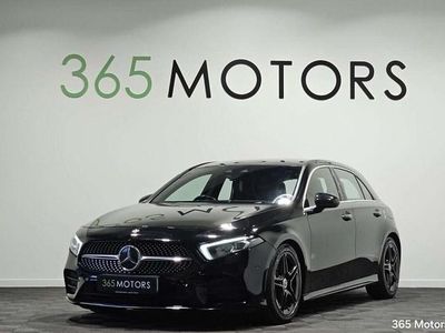 Used Mercedes A250 AMG line 224 HP (164 kW) 2018 Black Hatchback