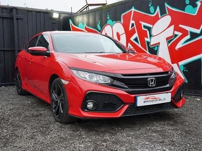 Used Honda Civic SR 129 HP (94 kW) 2017 Red Hatchback