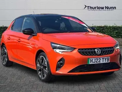 Usado Vauxhall Corsa-e Elite 100 kW (136 HP) 2022 Laranja Citadino