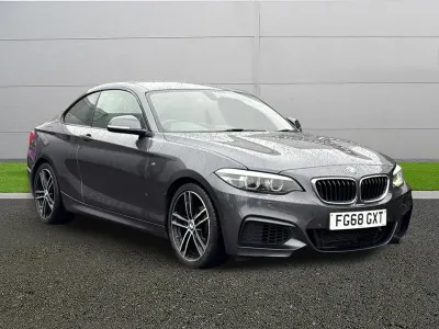 Begagnad BMW 218 M Sport 2018 Grå Sportkupé