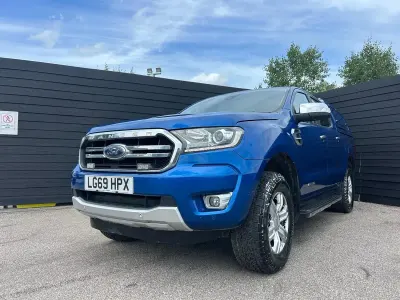 Used Ford Ranger Limited 2019 Blue Pickup