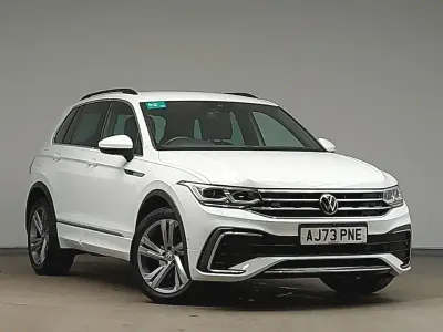 Używany VW Tiguan R-line Edition 150 KM (110 kW) 2024 Biały SUV