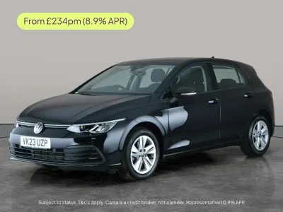 Used VW Golf VIII Life 130 HP (95 kW) 2023 Black Hatchback