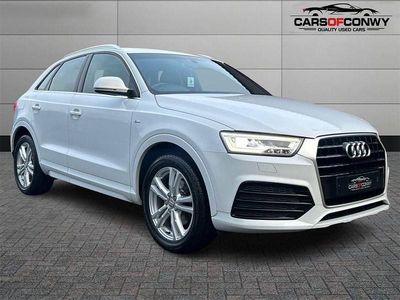 White Used 2015 Audi Q3 S-Line SUV | £12,995 (Fair price)