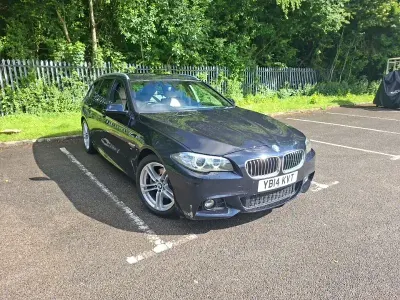 Used BMW 520 M Sport 184 HP (135 kW) 2014 Black Estate