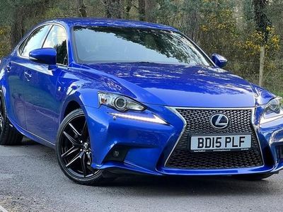 Used Lexus IS300h Sport Line 223 HP (164 kW) 2015 Blue Sedan