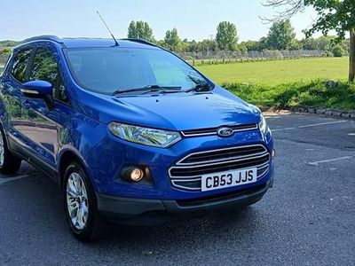 Used Ford Ecosport Zetec 2016 Blue SUV