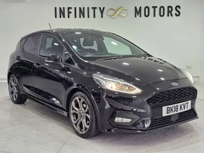Used Ford Fiesta ST-Line 100 HP (73 kW) 2018 Black Hatchback