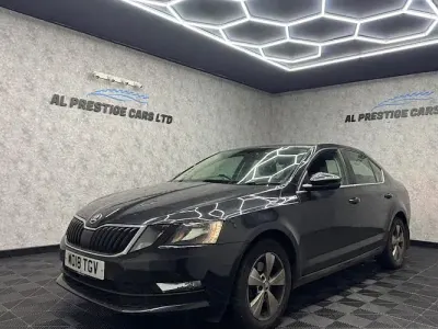 Used Skoda Octavia SE Technology 150 HP (110 kW) 2018 Black Hatchback