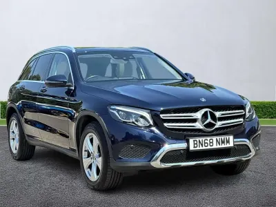 Used Mercedes GLC250 Premium 204 HP (150 kW) 2018 Blue Estate