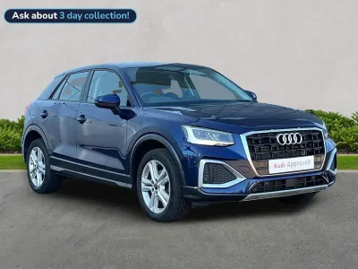 Begagnad Audi Q2 Sport 147 HK (108 kW) 2023 Blå SUV