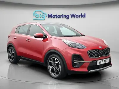 Used Kia Sportage GT-Line S 134 HP (98 kW) 2021 Red SUV