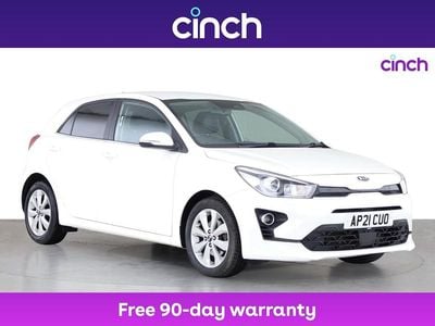White Used 2021 Kia Rio Hatchback | £8,849 (Fair price)