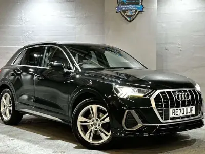 Used Audi Q3 S-Line 150 HP (110 kW) 2020 Black SUV