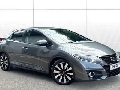 Used Honda Civic SE Plus 141 HP (103 kW) 2016 Grey Hatchback