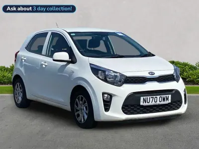 Used Kia Picanto 84 HP (61 kW) 2020 White Hatchback