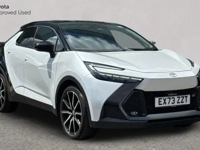Used Toyota C-HR Sport 197 HP (144 kW) 2023 Platinum white pearl bitone SUV