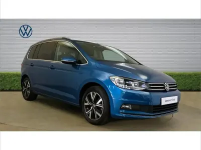 Used VW Touran SEL 150 HP (110 kW) 2022 Blue MPV