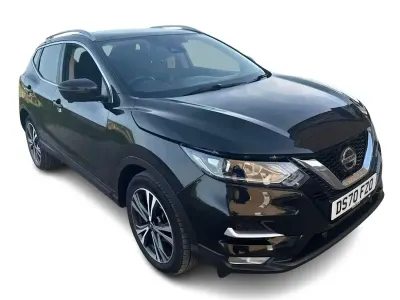 Used Nissan Qashqai N-Connecta 160 HP (117 kW) 2020 Black SUV