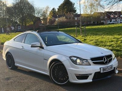 Used Mercedes C63 AMG 450 HP (330 kW) 2013 White Coupe