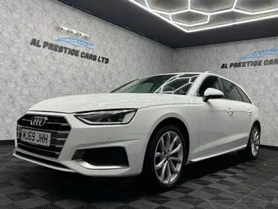 Used Audi A4 Sport 190 HP (139 kW) 2019 White Estate