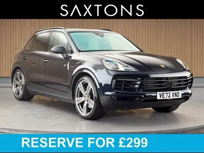 Used Porsche Cayenne E-Hybrid Platinum Edition 2023 Blue SUV