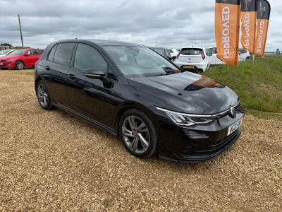 Used VW Golf VII R-line 150 HP (110 kW) 2021 Black Hatchback