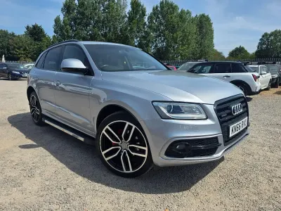 Used Audi Q5 S-line plus 190 HP (139 kW) 2016 Silver SUV
