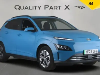 Gebraucht Hyundai Kona Premium 150 kW (204 PS) 2023 Blau SUV
