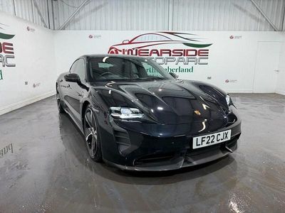Used Porsche Taycan Performance Package 559 kW (761 HP) 2022 Black Sedan