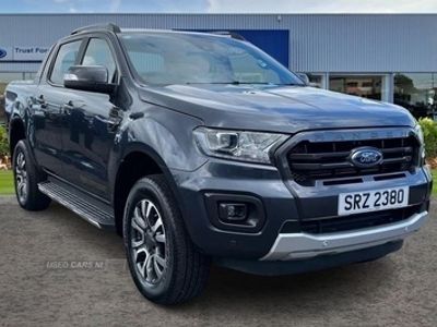 used Ford Ranger Wildtrak AUTO 2.0 EcoBlue 213ps 4x4 Double Cab Pick Up, REAR VIEW CAMERA, HEATED FRONT SEATS, KEYLES