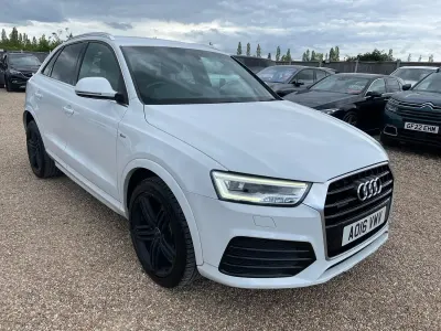 Used Audi Q3 S-line plus 184 HP (135 kW) 2016 White SUV