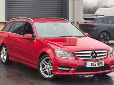 Used Mercedes C250 AMG 2012 Red Estate