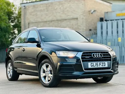 Used Audi Q3 Design 150 HP (110 kW) 2015 Black SUV