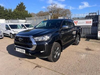 Used Toyota HiLux 150 HP (110 kW) 2023 Black Pickup