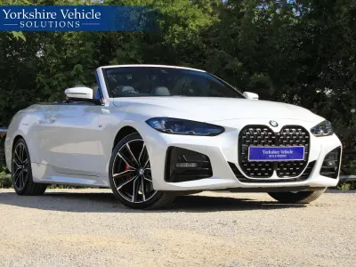 Used BMW 420 Cabriolet M Sport 181 HP (133 kW) 2022 White Cabriolet