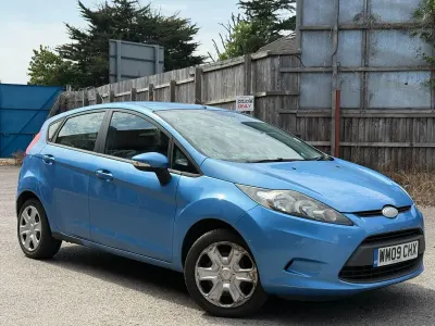 Used Ford Fiesta Style 2009 Blue Hatchback
