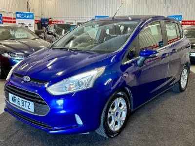 Second-hand Ford B-MAX Zetec 125 CP (91 kW) 2016 Albastru Monovolum