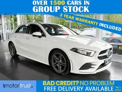 Used Mercedes A180 AMG Line Premium 2019 White Hatchback