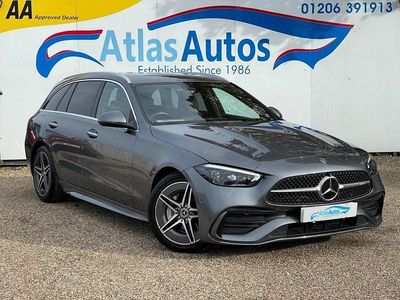 Grey Used 2022 Mercedes C200 AMG Line Premium Estate | £25,500 (Fair price)