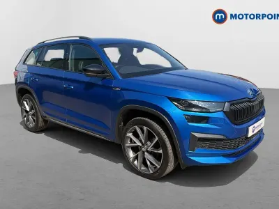 Used Skoda Kodiaq SportLine 150 HP (110 kW) 2023 Blue SUV