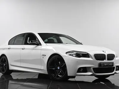 Used BMW 520 M Sport 190 HP (139 kW) 2016 White Sedan