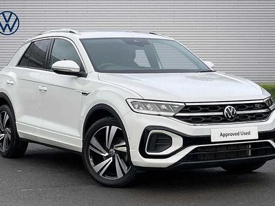 Used VW T-Roc R-line 150 HP (110 kW) 2022 White SUV