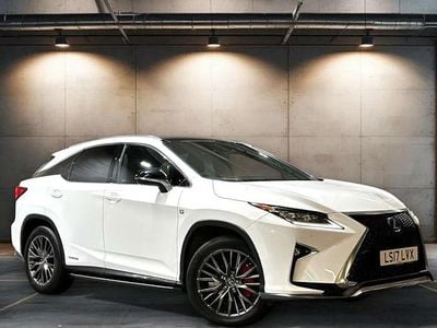 White Used 2017 Lexus RX450h Sport Line SUV | £19,950 (Fair price)