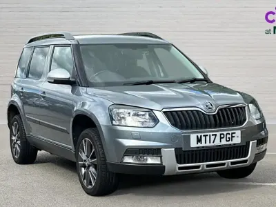 Used Skoda Yeti Outdoor SE Drive 110 HP (80 kW) 2017 Grey SUV