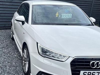 Used Audi A1 S-Line 2017 White Hatchback