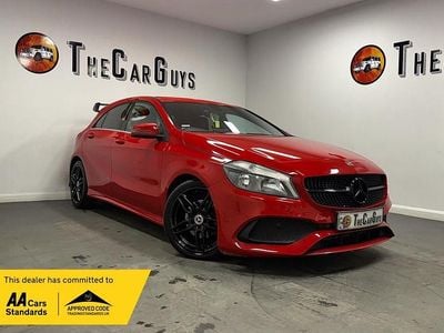 Used Mercedes A160 AMG line 102 HP (75 kW) 2018 Red Hatchback