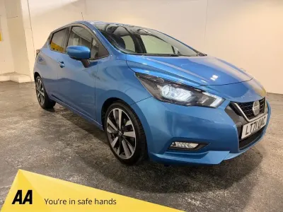 Used Nissan Micra S 92 HP (67 kW) 2021 Blue Hatchback