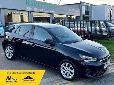 Used Vauxhall Corsa SRi 100 HP (73 kW) 2020 Black Hatchback